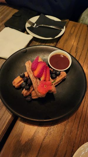 Churros #Veganuary at Bar Verde in New York City