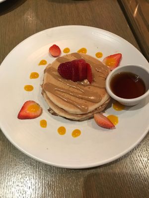 Plantain pancakes at Bar Verde in New York City