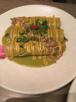 Enchiladas  at Bar Verde in New York City