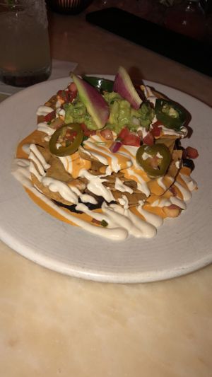 the nachos at Bar Verde in New York City