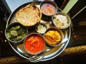 Degustation menu at Govinda Csillaghegy in Budapest