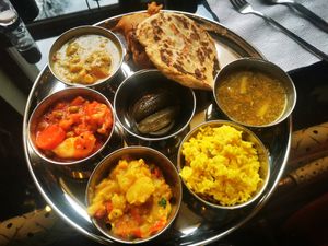 Degustation menu at Govinda Csillaghegy in Budapest