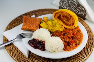 Gopal menu at Govinda Csillaghegy in Budapest