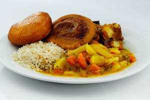 Gopal menü at Govinda Csillaghegy in Budapest