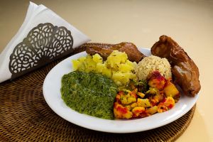 Ekadassi ( gluten free ) menu at Govinda Csillaghegy in Budapest