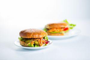 Home made Burgers, Sandwich's at Govinda Csillaghegy in Budapest