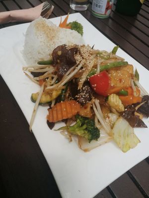 Vegan Taufu Sesam at Anh Duc Wok in Dresden