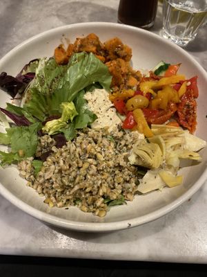 Superfood salad at Pizza Express - North Bridge in Edinburgh