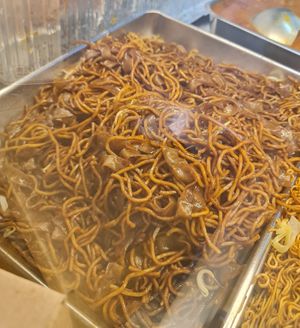 Fried Kuey Teow Noodle ~ 3/4/22 at Seng Hee Vegetarian Food in Northeast Singapore