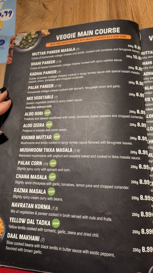 Mains at Masala Darbar in Bratislava