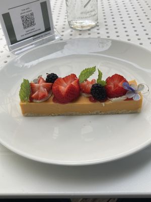 Papaya Cheesecake at Plant Miami in Miami