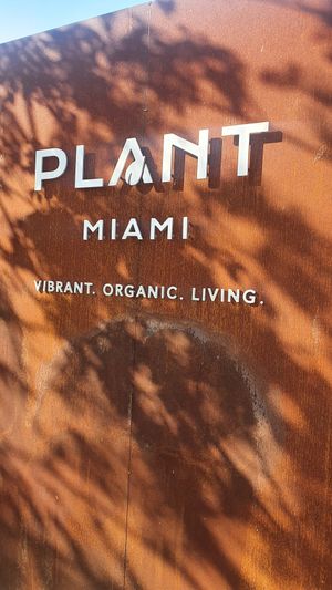 The entrance at Plant Miami in Miami