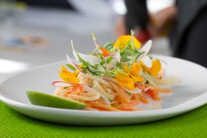 Papaya Ginger, new fall menu. at Plant Miami in Miami