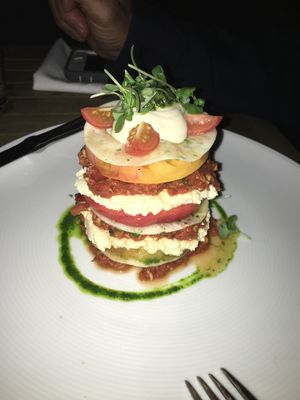 Celery root lasagne at Plant Miami in Miami