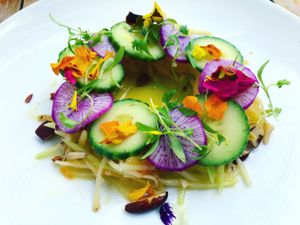 Som Tam Salad at Plant Miami in Miami