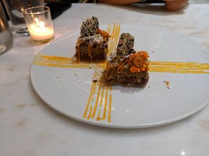 Halva ice cream dessert at Plant Miami in Miami