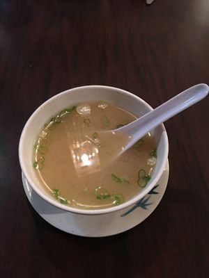 Miso soup at Sa Wad Dee in Meridian