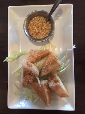 Tofu Triangles at Sa Wad Dee in Meridian