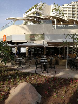 How it looks like at Cafe Cafe in Eilat