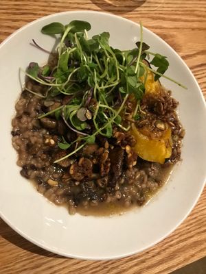 Maple roasted acorn squash at Kerr Street Cafe in Oakville