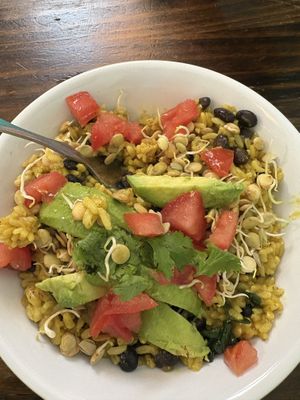 Méx bowl  at Karma Kitchen & Juicery in Mystic