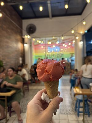   at Heladeria Keene's in Panama City