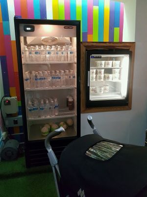 inside at Heladeria Keene's in Panama City