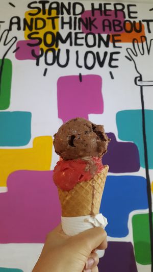 Yumm  at Heladeria Keene's in Panama City