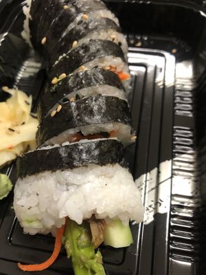 Oglethorpe Veggie Roll  at Fire Street Food in Savannah