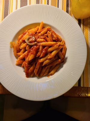 Penna Arrabiata at Coogi's Restaurant in Mdina