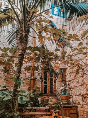 Beautiful space at Coogi's Restaurant in Mdina