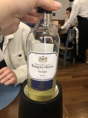 The vegan wine we had at Trattoria AD 1530 in Mdina