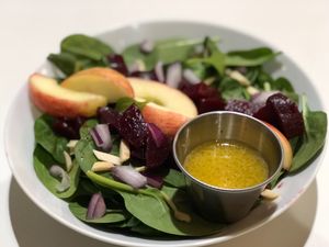 Apple Beet Poppy Seed Salad at Cuppa in Ogden