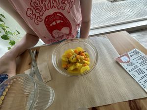 Potato, pumpkin & Heura stew   at Verdetariano in Sevilla