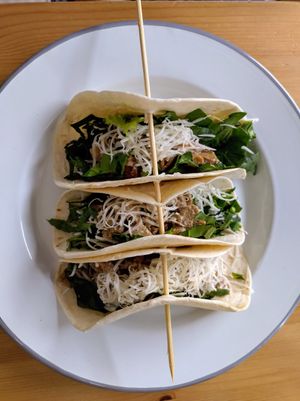 Tacos at Verdetariano in Sevilla