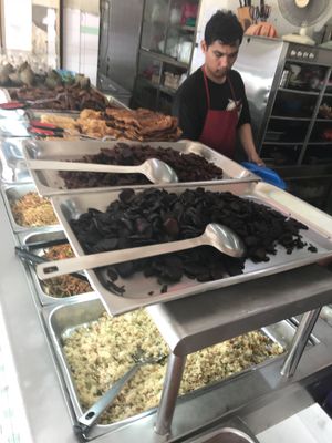 Buffet at Sin Meng Kee Products in Ipoh