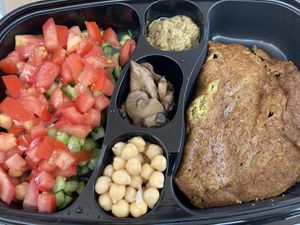 Vegan breakfast   at TLV - Aroma - T3 in Tel Aviv