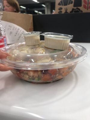 Quinoa salad  at TLV - Aroma - T3 in Tel Aviv