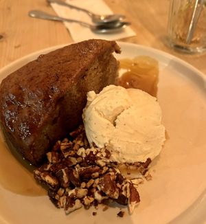 Banana cake  at The Fig in Rye