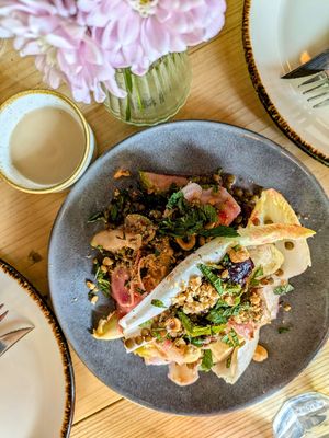 Beets and apple salad at The Fig in Rye