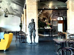 Interior  at Berlinka Cafe in Bratislava