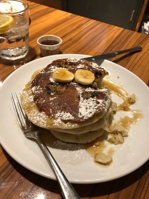 Banana pancakes at The Diner - Shoreditch in London