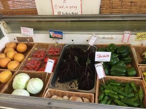 Produce for sale at The Oberlin Market in Oberlin
