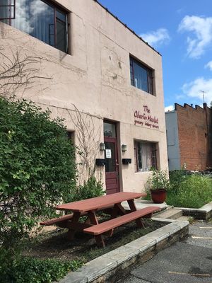 Entrance at The Oberlin Market in Oberlin