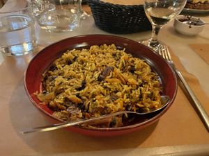 Iranian rice  at Tamam in Crete