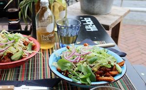 Vegan Kapsalon at Dr.Plant in Leeuwarden