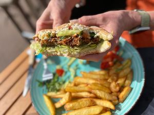 Firebeanburger  at Dr.Plant in Leeuwarden