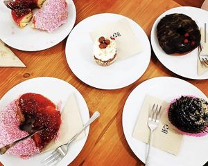   at Vegan Food & Sweet Bar in Brno