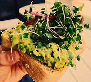 Avocado Toast at Project Juice in Palo Alto