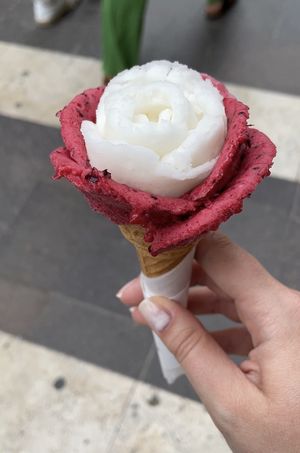   at Gelarto Rosa - Szent István in Budapest